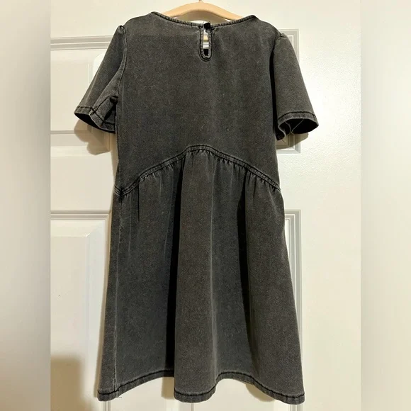 H&M Denim Look Jersey Dress 3-4T - Picture 5 of 7
